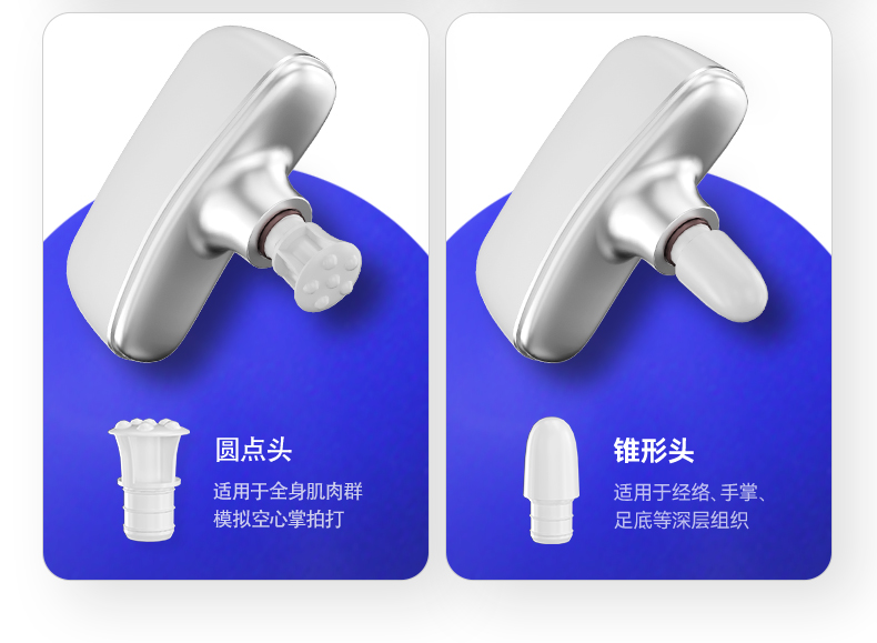 OG-5698盒式mini筋膜枪 | 支持私模开发与品牌定制 | 智能压感调速系统，可贴牌代工